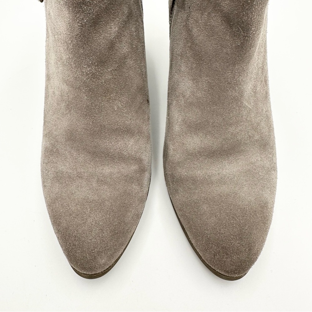 Frye Judith Zip Suede Ankle Booties - Picture 3 of 10